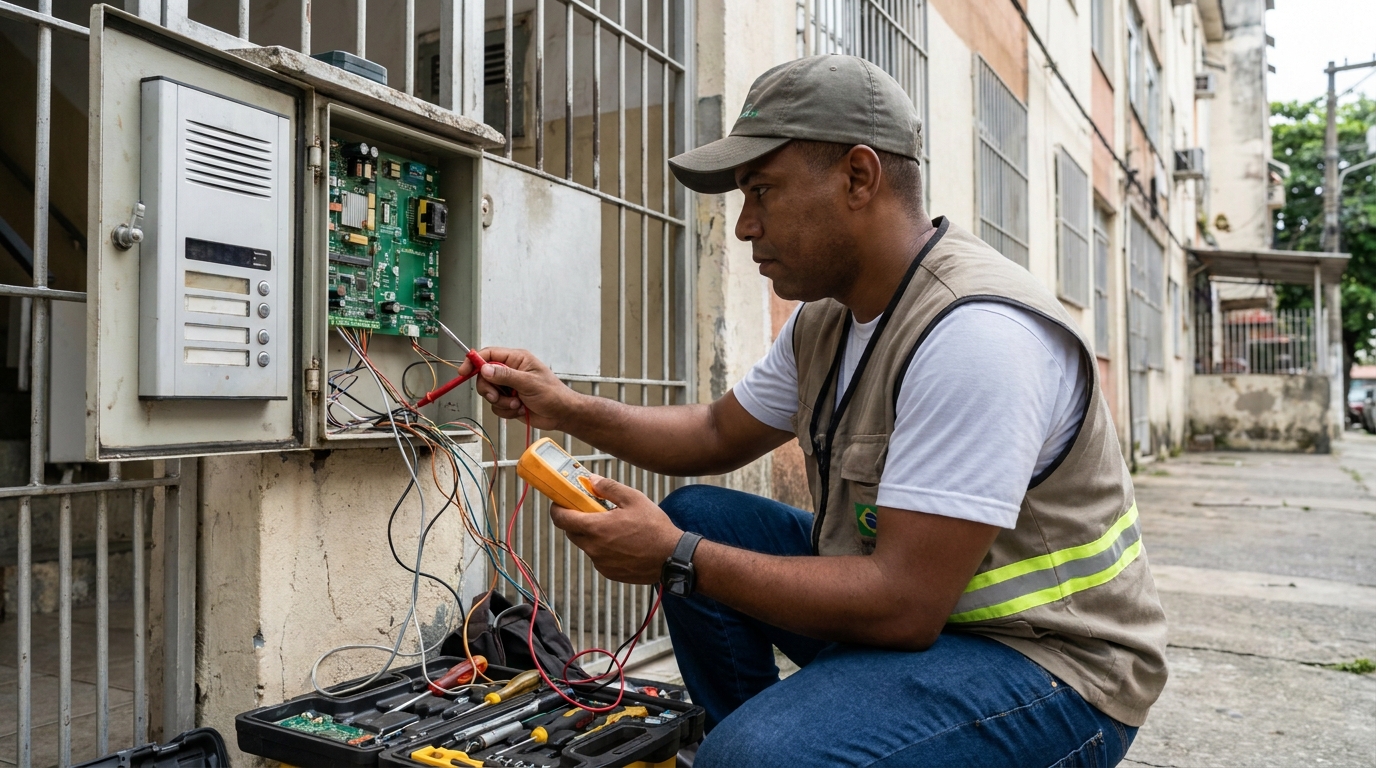 Reparo de Placa e Campainha em Guarulhos‑SP
